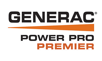 The image features a logo with the text  GENERAC POWER PRO  prominently displayed, indicating an association with power generation equipment.